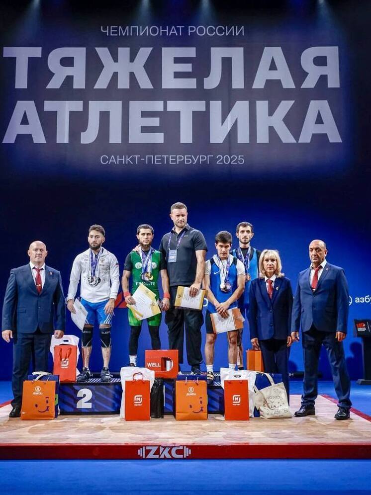 Силач из Осетии взял «серебро» чемпионата России