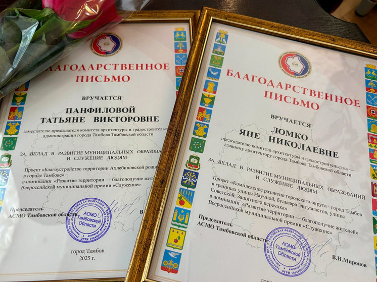 В Тамбове отметили лучших архитекторов
