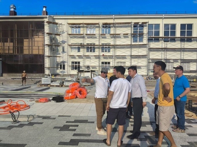 В Элисте продолжается благоустройство