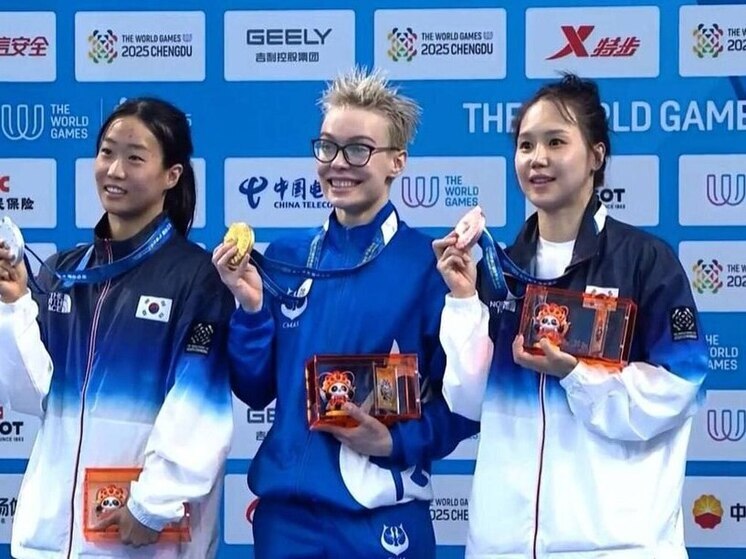 Томская пловчиха стала двухкратной чемпионкой на Всемирных Играх в Китае