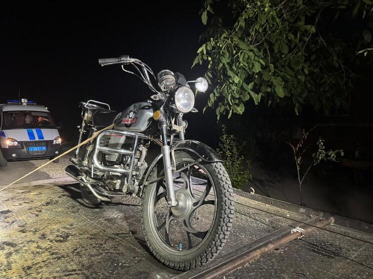 В Советском округе подросток на мотоциклисте не справился с управлением и попал в ДТП