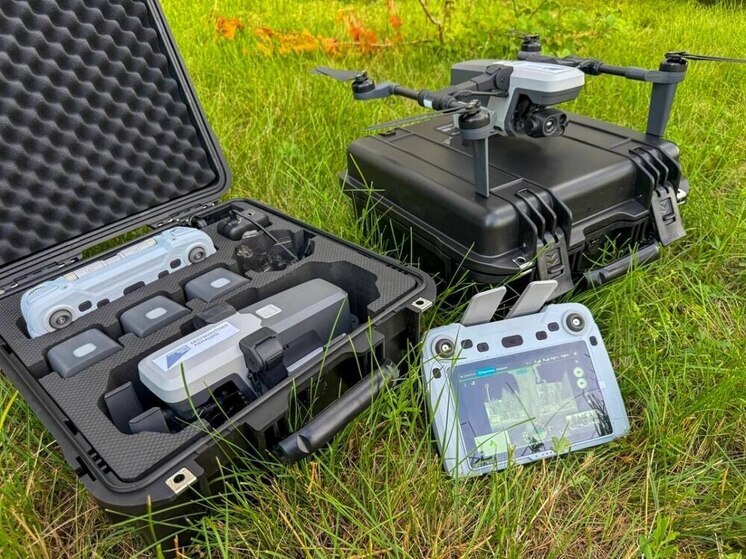 Хакасские лесничие получили квадрокоптеры круче зарубежных