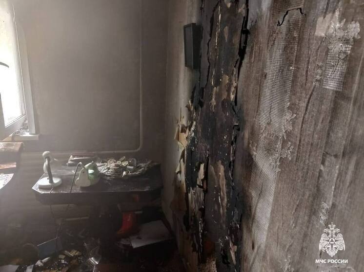 В Тверской области невыключенный утюг стал причиной пожара