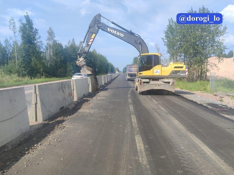 С 14 августа ограничат автодорогу Санкт-Петербург – Мактокса