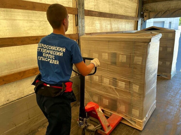 Калужские добровольцы доставляют надежду пострадавшим в Курской области