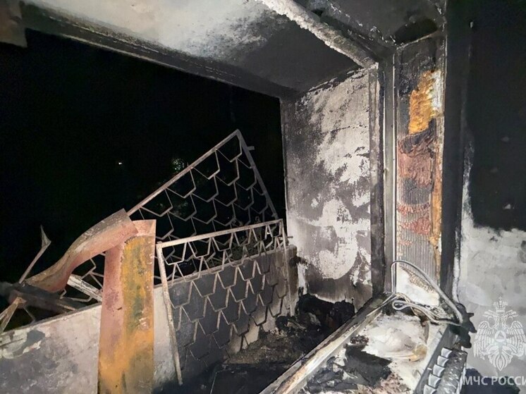 В Иванове в многоквартирном доме подожжена квартира