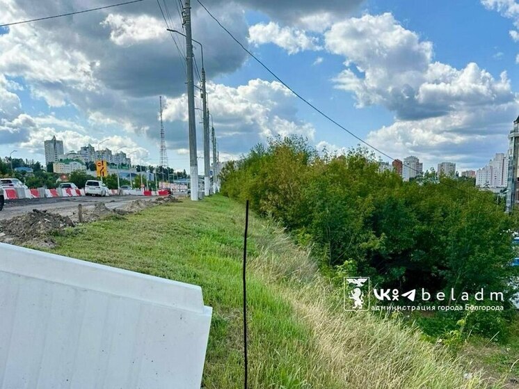 В Белгороде на мосту через Везелку станет больше полос для движения транспорта