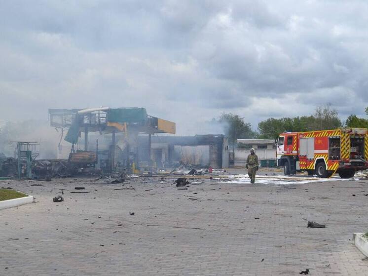 ВСУ ударили по автозаправочной станции в Старобельске