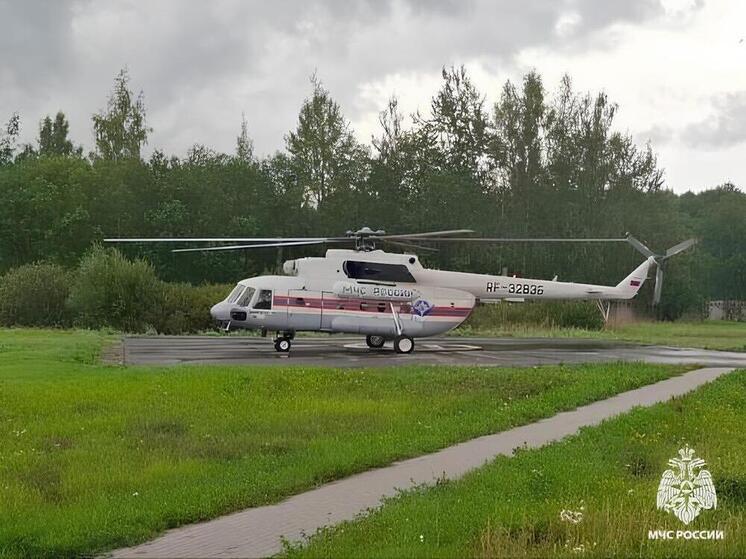 Из Кимр в Тверь на вертолете госпитализировали пациента