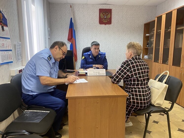 Прокурору Тамбовской области пожаловались на дороги и водоснабжение