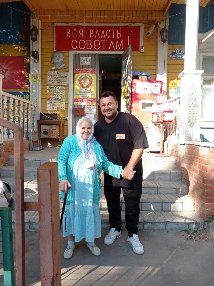 Долгожительница калужской деревни стала участницей проекта Сергея Жукова