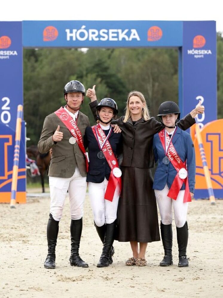 В подмосковном загородном комплексе Horseka 7-10 августа прошел финал юбилейного Любительского кубка вице-президента ФКСР Ольги Рейман по конкуру