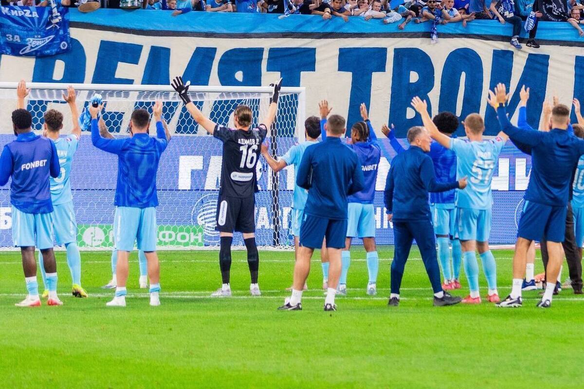 «Зенит» разгромил «Рубин» в Кубке России