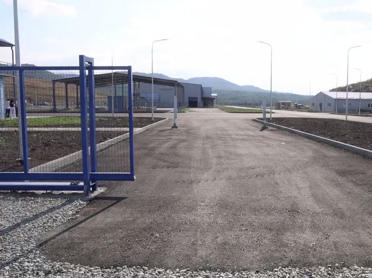 В Осетии завершили первый этап благоустройства мусоросортировочного комплекса, не имеющего аналогов в СКФО