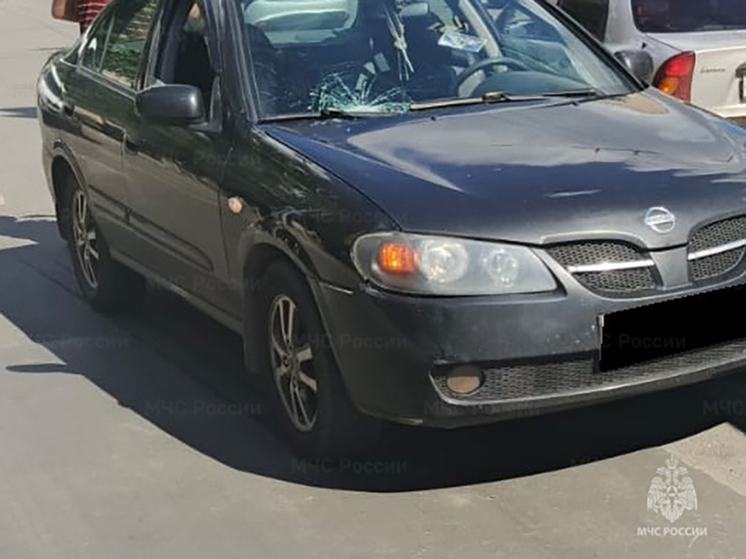 В Калуге Nissan сбил пешехода на улице Телевизионной