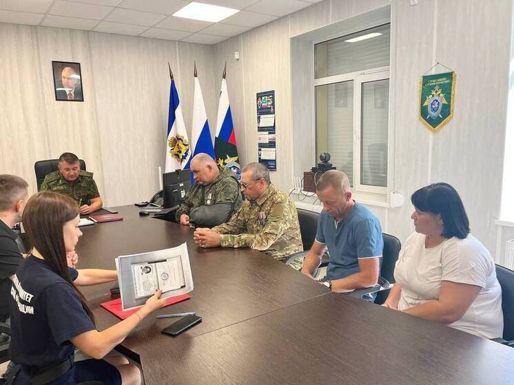 На приеме у руководителя СК по Херсонской области побывали участники СВО