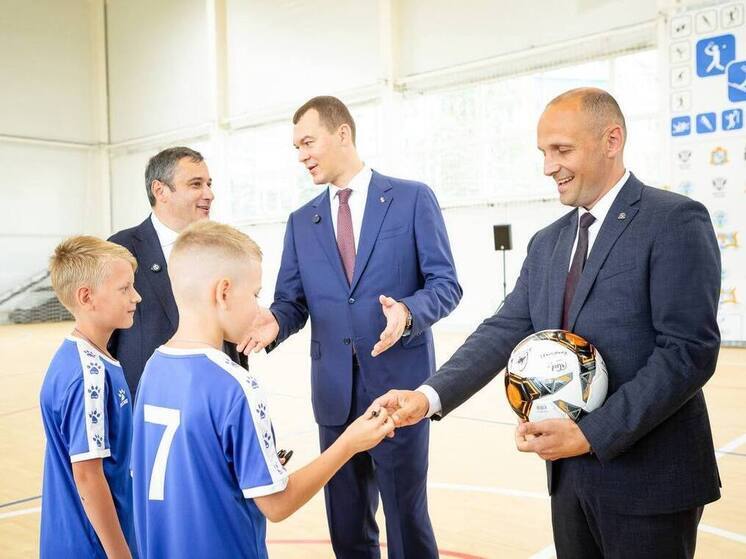 В Курске открылся новый модульный физкультурно-оздоровительный комплекс