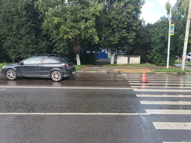В Орле водитель «Опеля» сбил пешехода на «зебре»