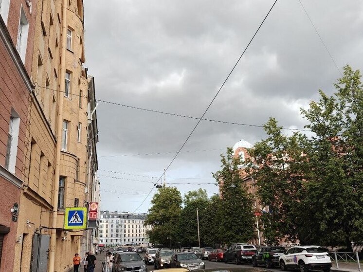 Жители Петроградской стороны Петербурга услышали гром