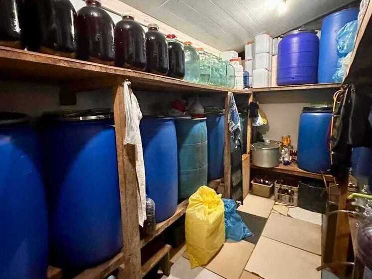 В Сочи с начала года изъяли цистерну нелегального алкоголя