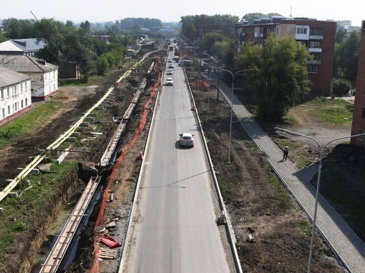 В Кемерове продолжается активная реконструкция улицы Инициативной