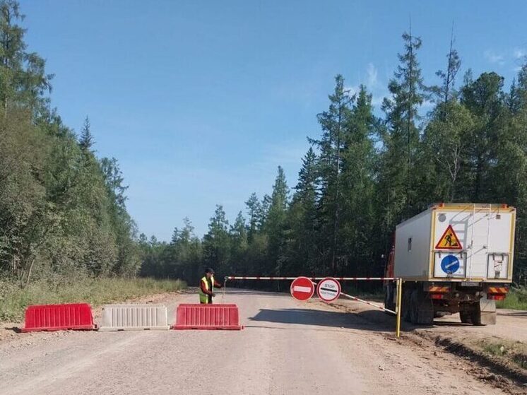 На трассе «Мухтуя» в Ленском районе Якутии продлили ограничение для грузовиков