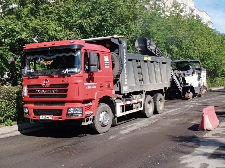 В ЗАТО Северск Томской области продолжается ремонт дорожных участков