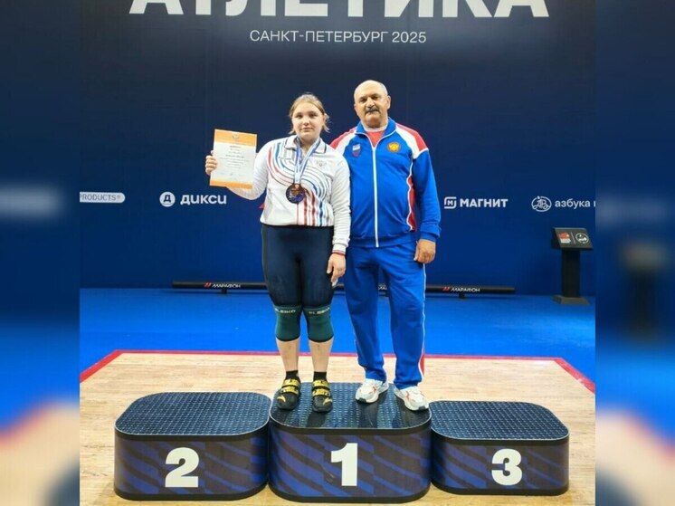 Bryansk weightlifter took 3rd place at Russian championship
