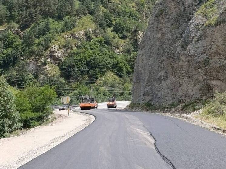 В Северной Осетии реконструируют высокогорный участок дороги «Транскам» – Верхний Згид – Мацута»