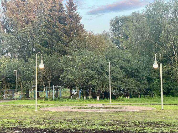 В Старой Руссе Красный Берег засветился по-новому
