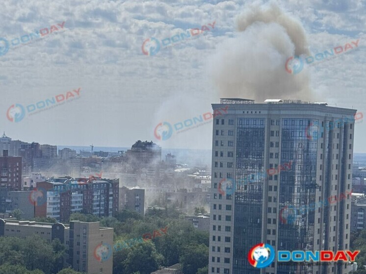 Мощный взрыв прогремел в центре Ростова