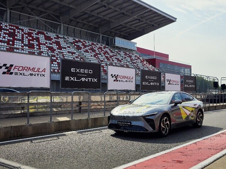 Горячий старт EXEED EXLANTIX ЕS на Moscow raceway