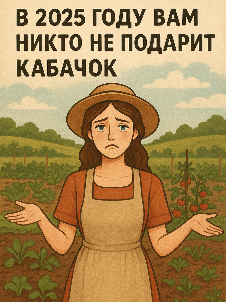 Садовод Татьяна Яньшина: из-за неурожая россияне в 2025 году рискуют остаться без кабачков