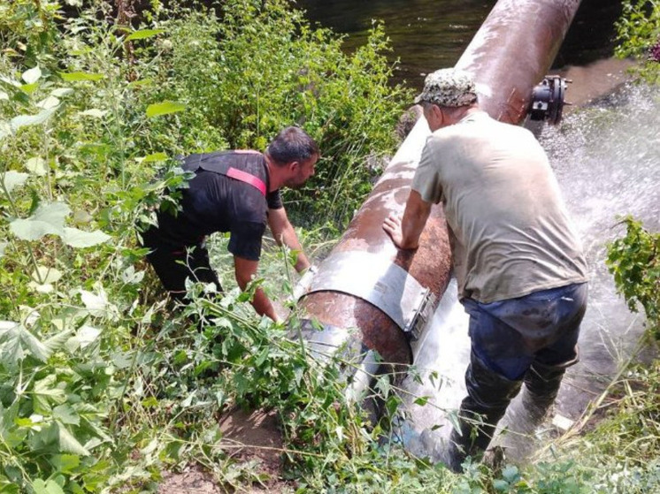 Работники из Ленобласти продолжают оказывать поддержку ДНР в восстановлении водоснабжения