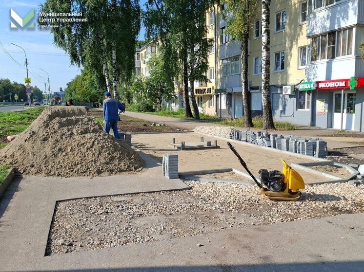Благоустройство Севастопольской аллеи началось в Рязани