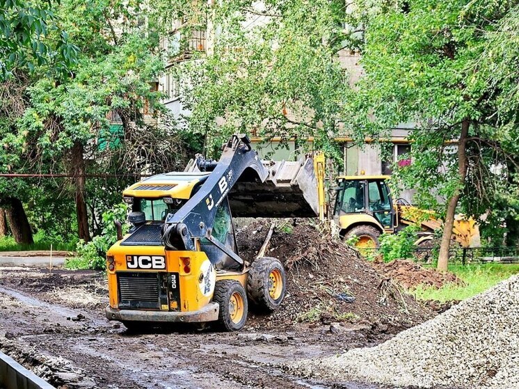 В Самаре начали благоустройство 51 двора и 4 общественных пространств