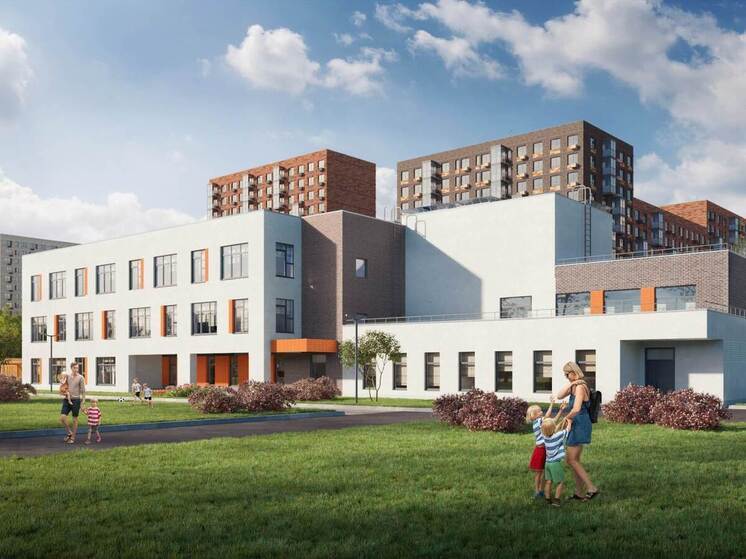 Анатолий Гарбузов рассказал о ходе строительства детского сада по городской программе в Новой Москве