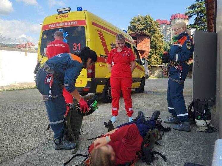 В Сочи с горы Фишт эвакуировали туристку из-за сильных головных болей