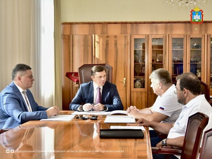 С руководителем Росавтодора встретился губернатор Орловской области
