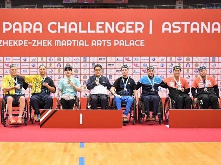 Пара-спортсмен из Башкирии завоевал две медали турнира по настольному теннису