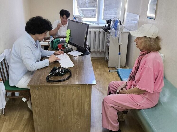 Медицинский патруль "Здоровье" работает в Харцызске