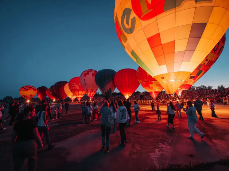 Нижегородцы смогут полюбоваться свечением аэростатов