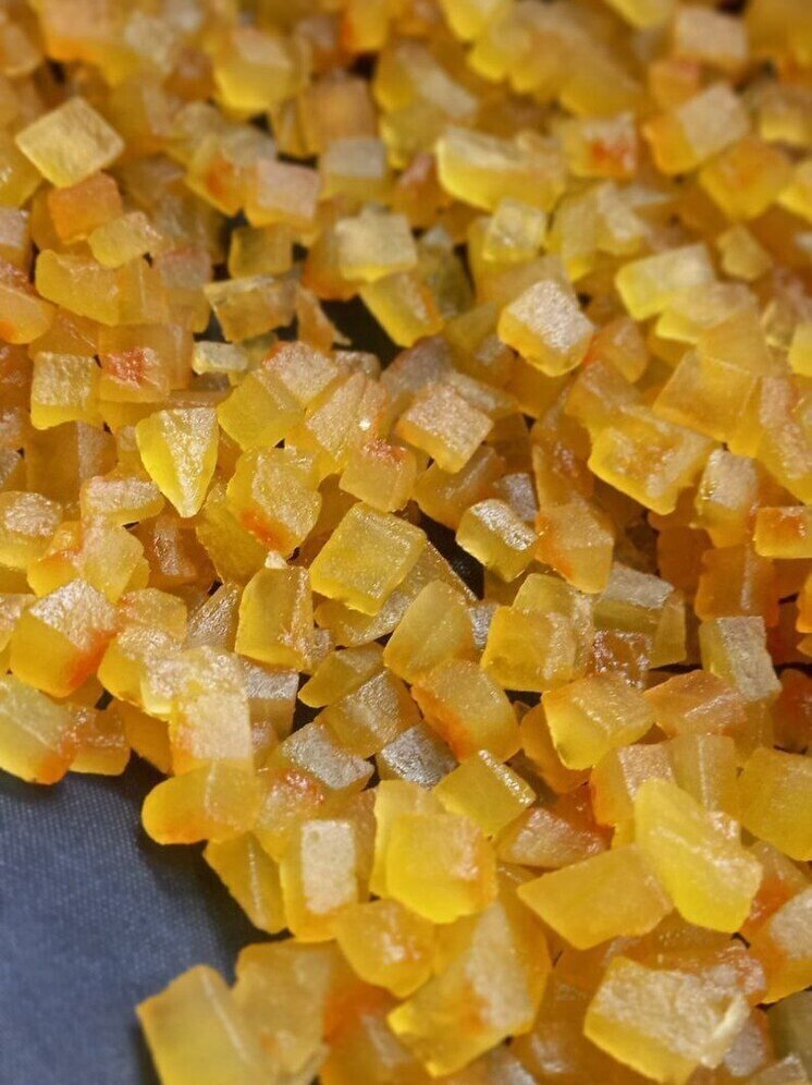 Август – традиционное время для приготовления цукатов из арбузных корок