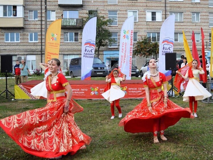 «Яркое лето Чувашии»: поселок Новые Лапсары отметил 55-летие