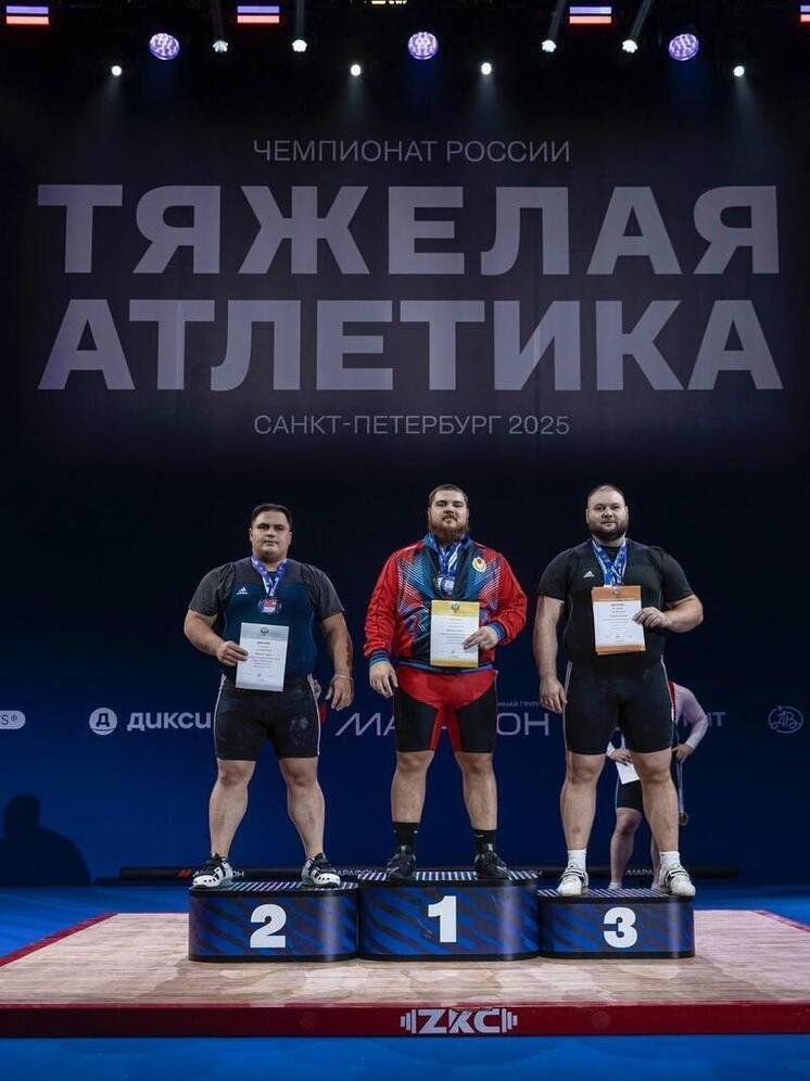 Владимирские тяжелоатлеты взяли медали на чемпионате России