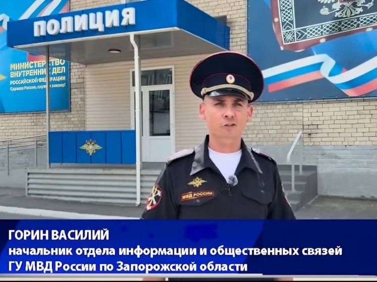 Запорожские полицейские обезвредили мужчину, пытавшегося поджечь себя в боксе с топливом