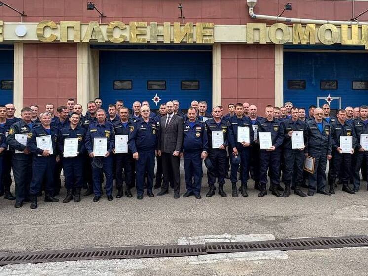 Почти сотня сотрудники Забайкалпожспаса награждены за борьбу с пожарами