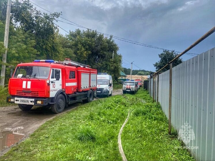 В результате пожара в Шадринске погибла пожилая женщина