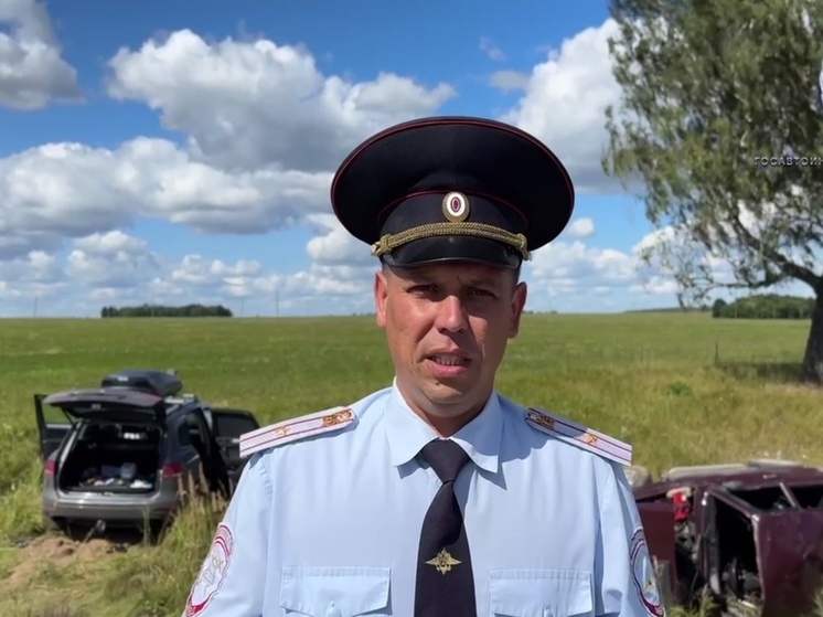 Под Брянском в ДТП столкнулись два автомобиля: погиб мужчина