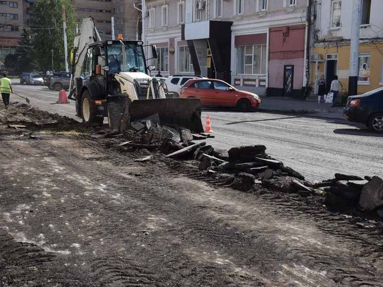В Тамбове благоустраивают историческую часть